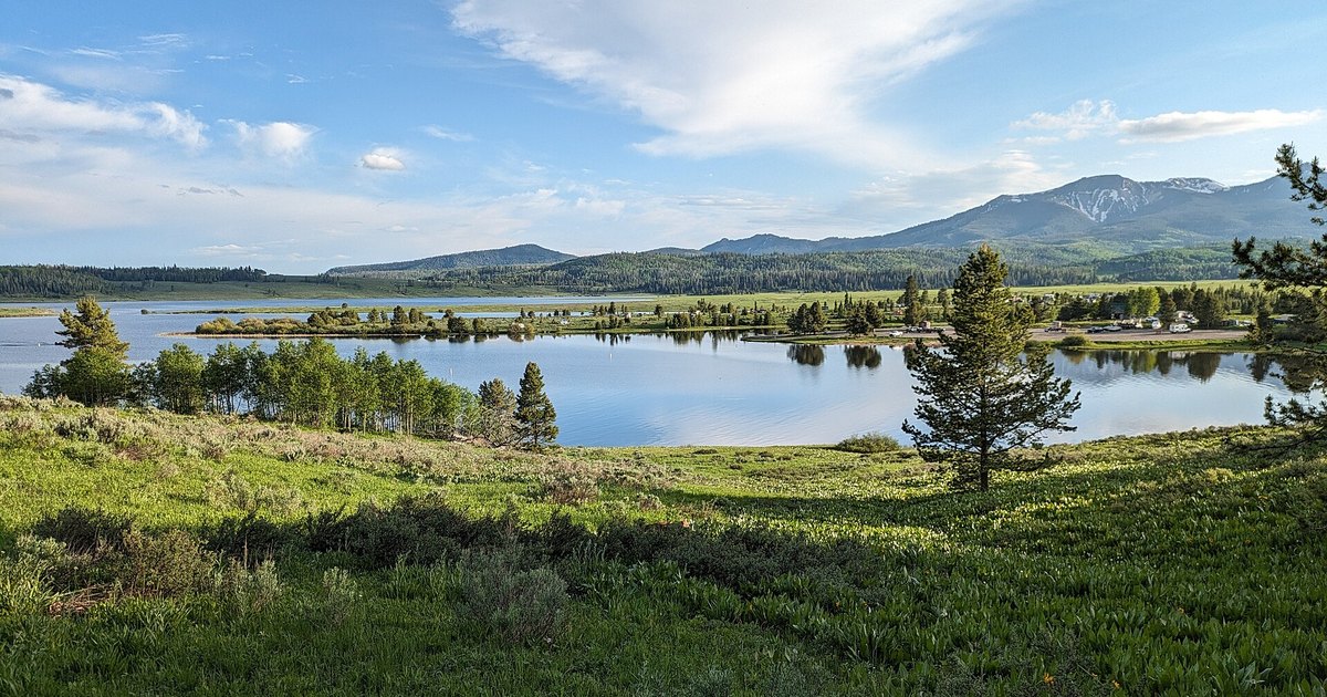 Steamboat Lake, north Routt County
