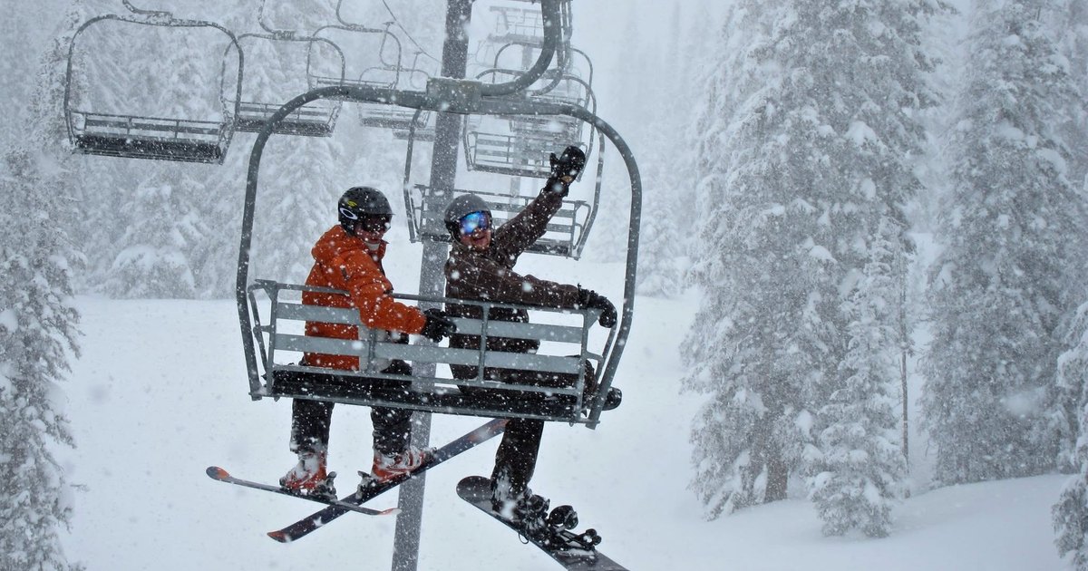 the Steamboat Springs ski area